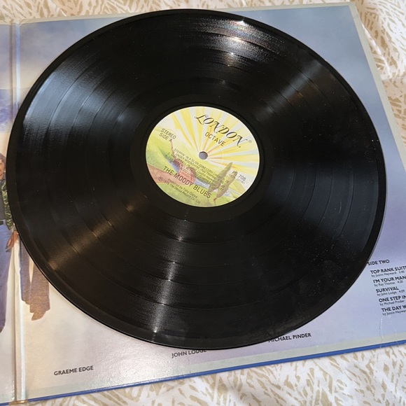 Vintage Moody Blues Vinyl Record - Picture 9 of 9